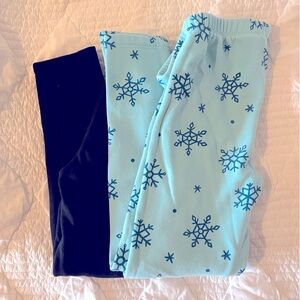 Fleece lined Cat & Jack leggings size 6